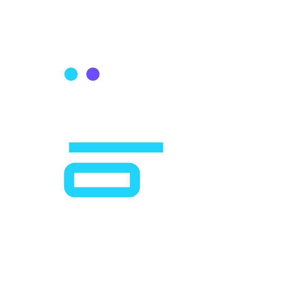 Icono de panel de control para gestionar hosting, dominios y correo